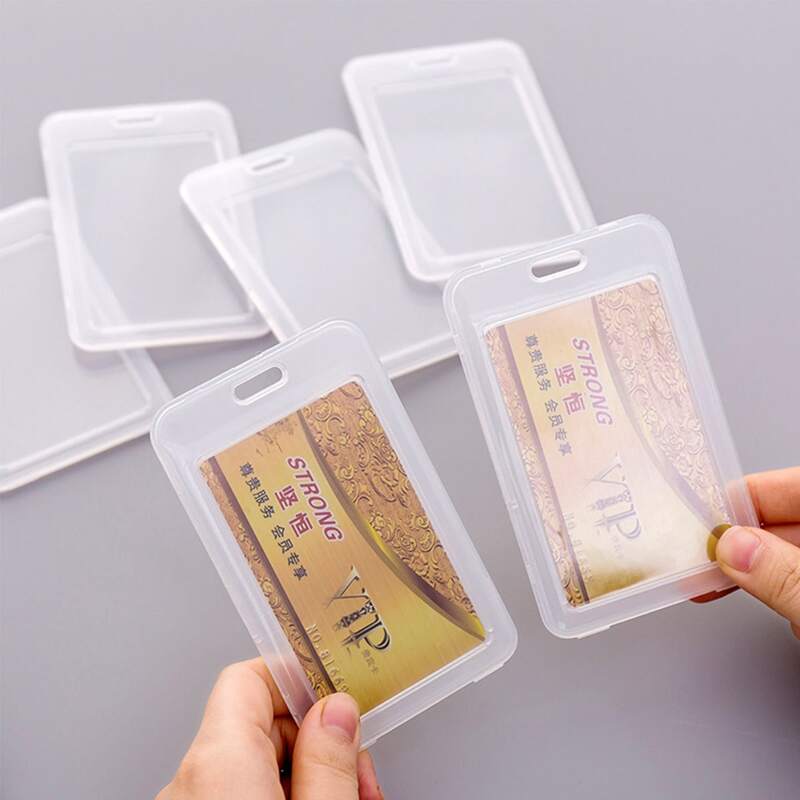 

1pc Clear Card Cover