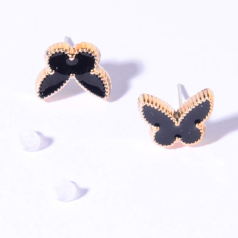 

Butterfly Stud Earrings, Gold