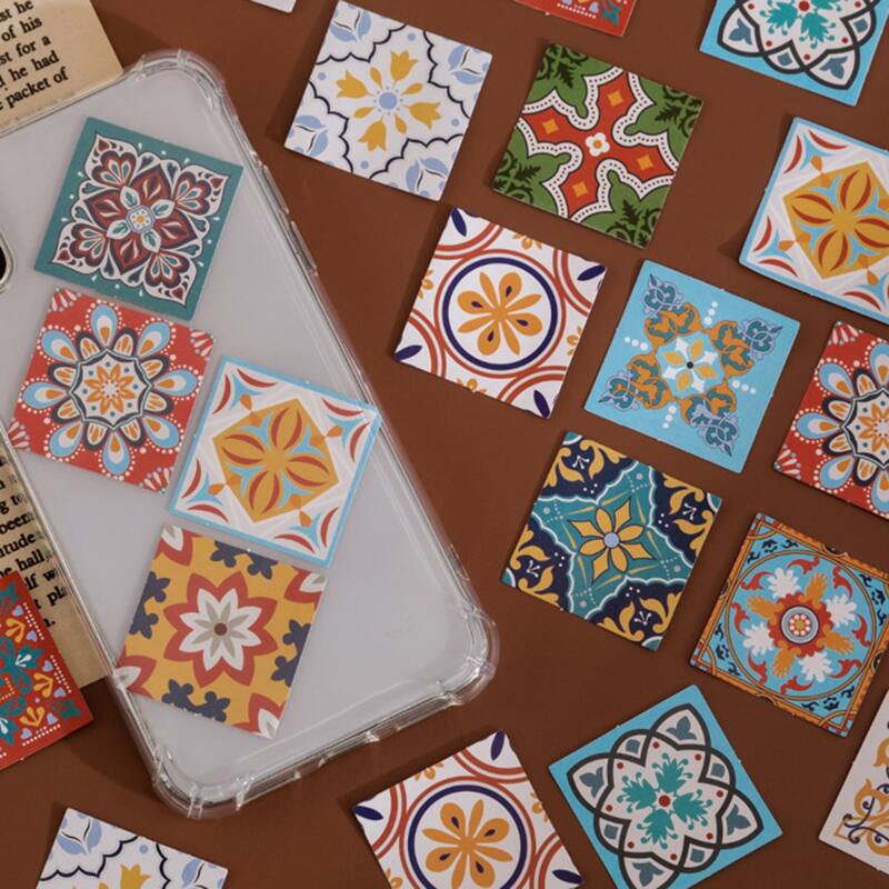 

46pcs Flower Graphic Sticker, Multicolor