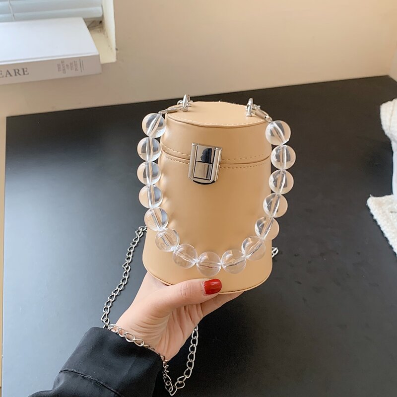 

Mini Bucket Bag, Khaki
