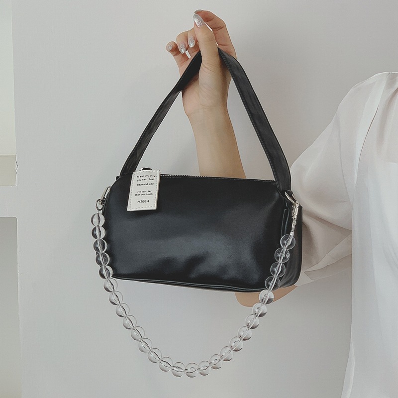 

Minimalist Baguette Bag, Black