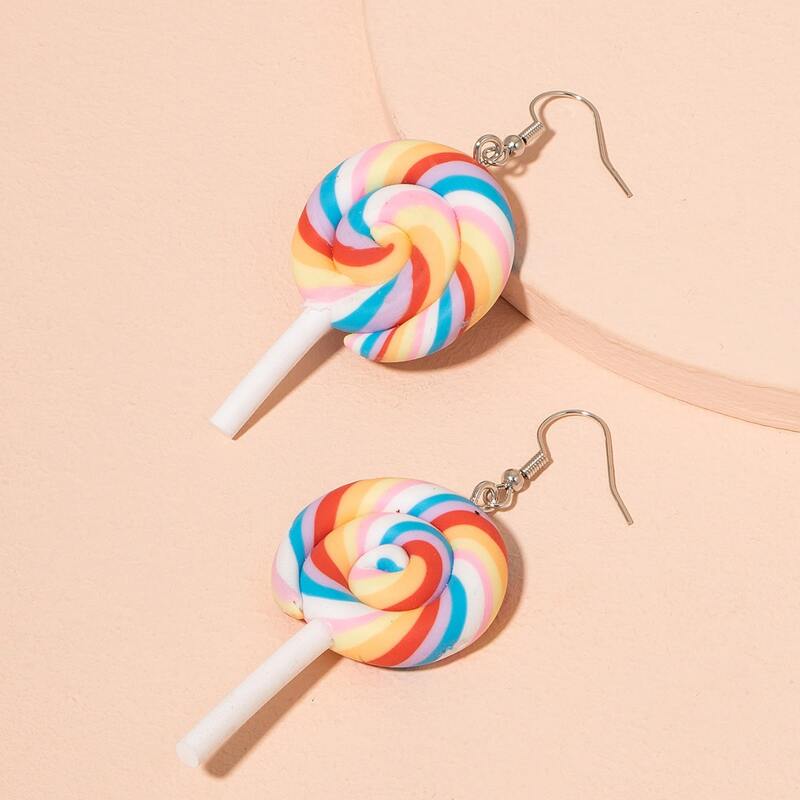 

Lollipop Drop Earrings, Multicolor