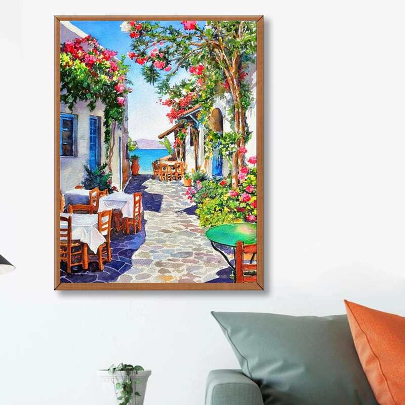 

Floral DIY Diamond Painting, Multicolor