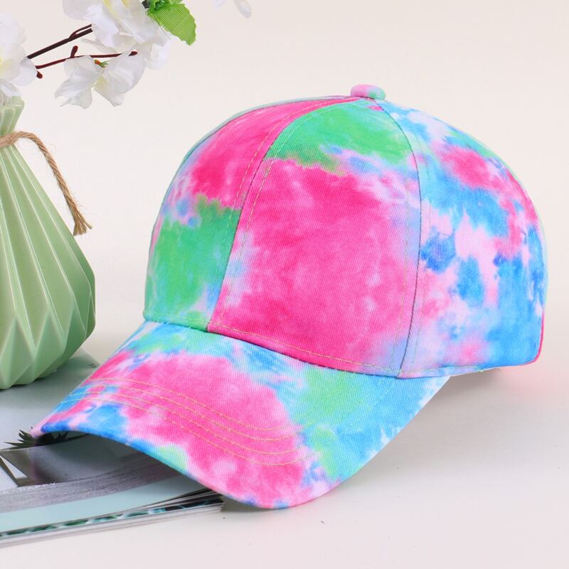 

Tie Dye Baseball Cap, Multicolor