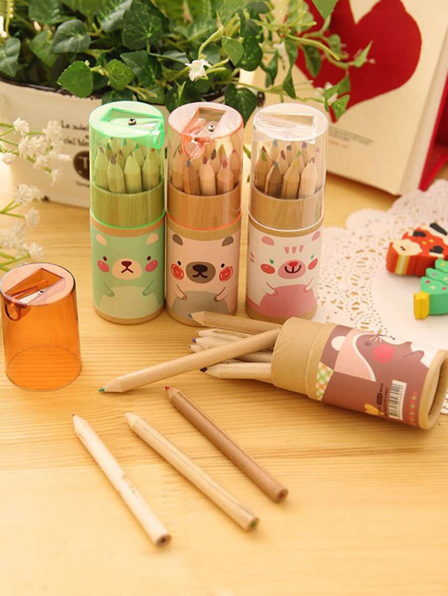 12色隨機繪圖鉛筆 - 彩色 - 查看 1