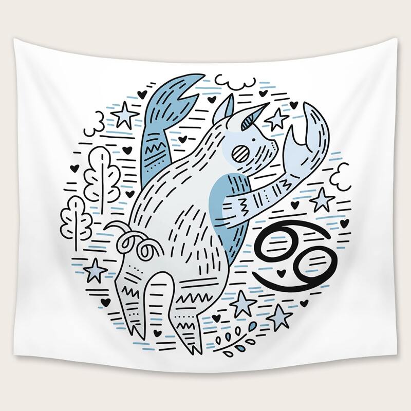 

Constellation Print Tapestry, Multicolor