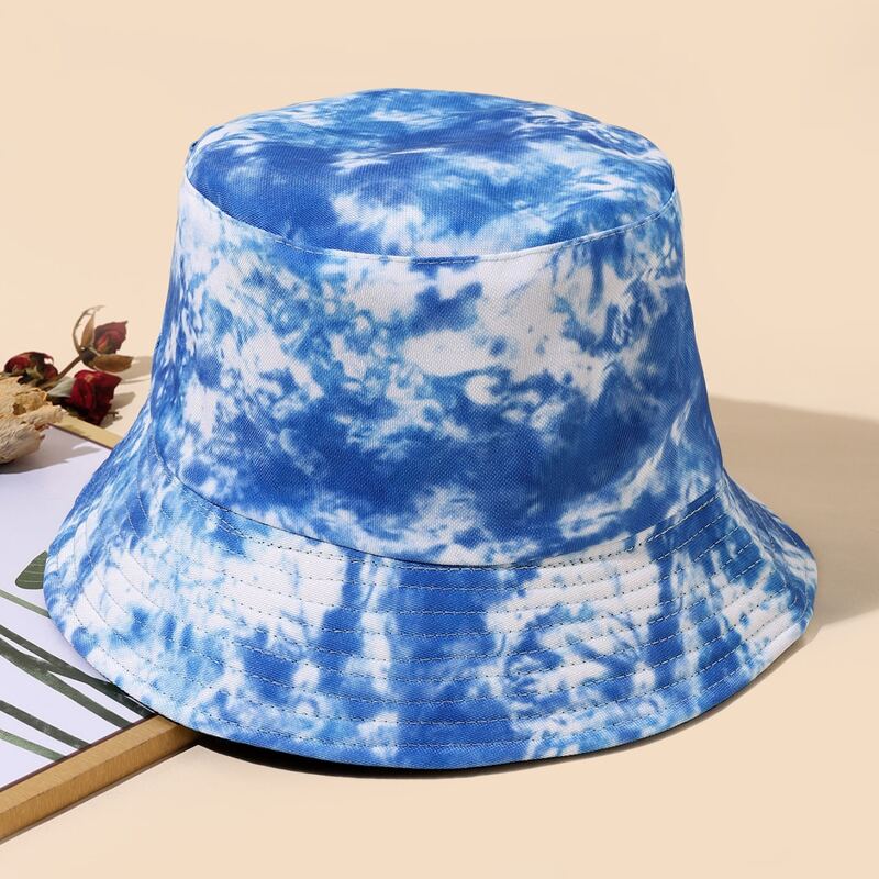

Tie Dye Bucket Hat, Blue