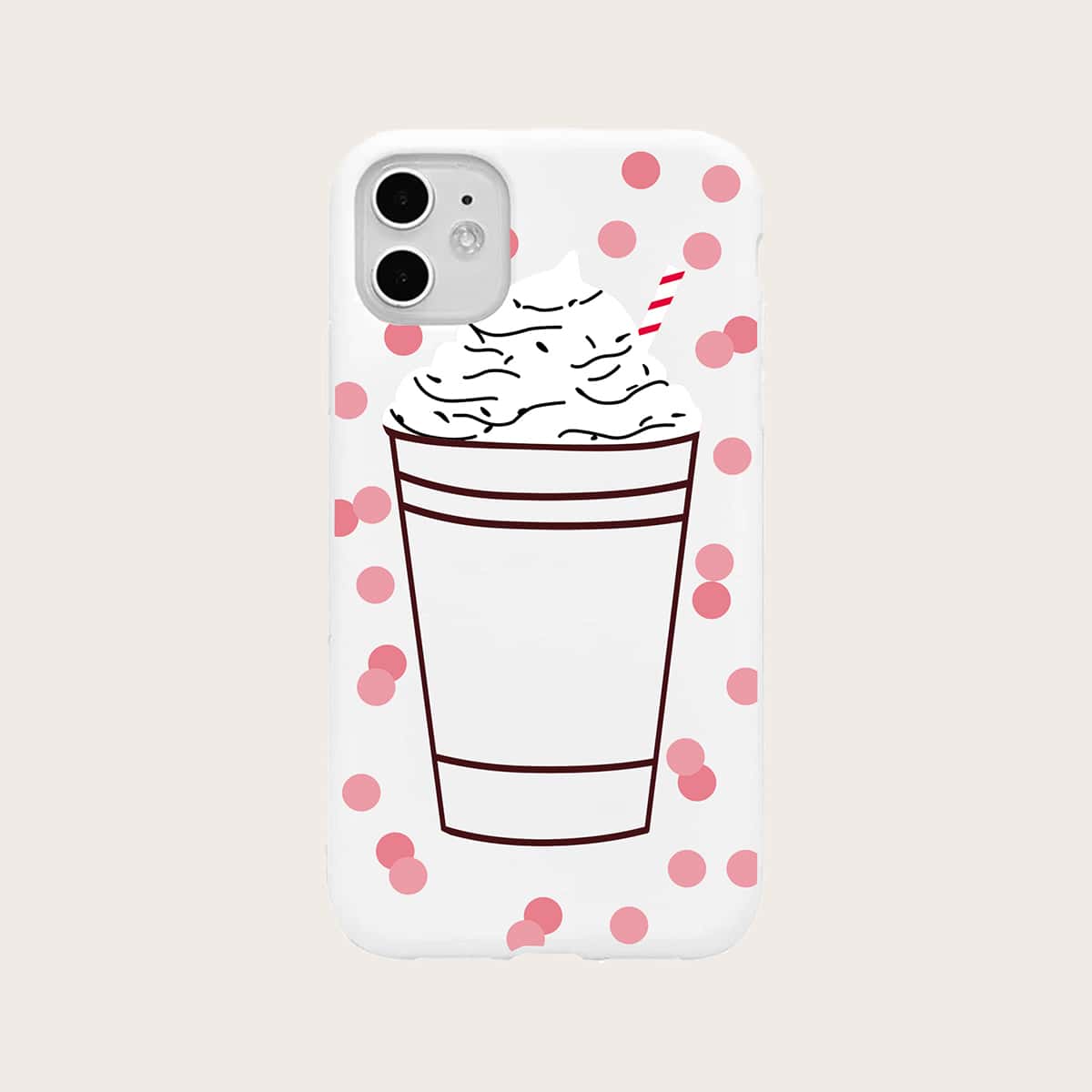 

Ice Cream Pattern Phone Case, Multicolor