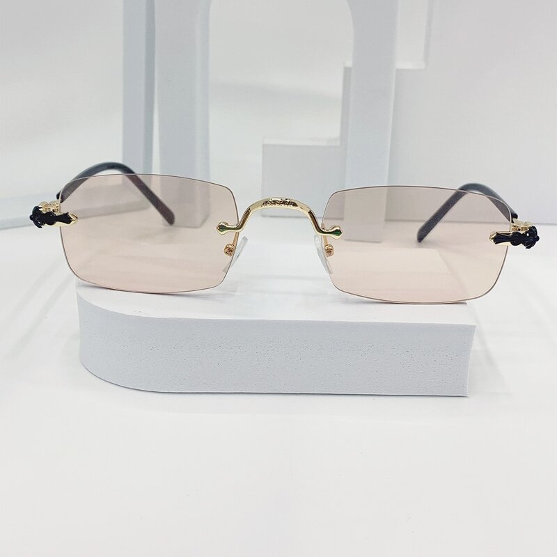 

Rimless Tinted Lens Sunglasses