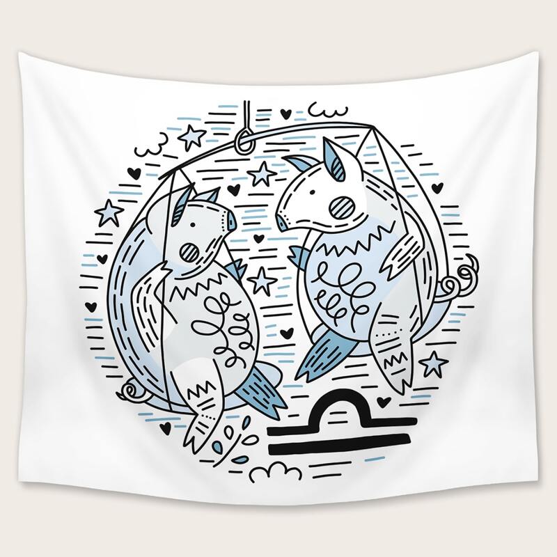 

Constellation Print Tapestry, Multicolor