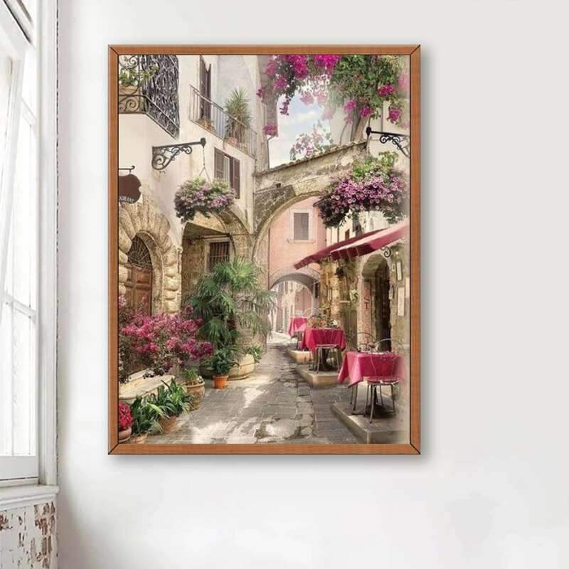 

House DIY Diamond Painting, Multicolor