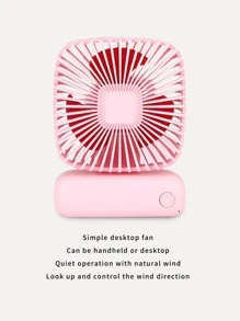 1入組迷你電扇和1入組數據線 - 粉色 - 查看 7