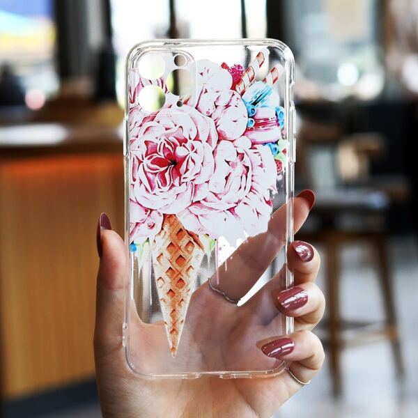 

Ice Cream Clear Phone Case