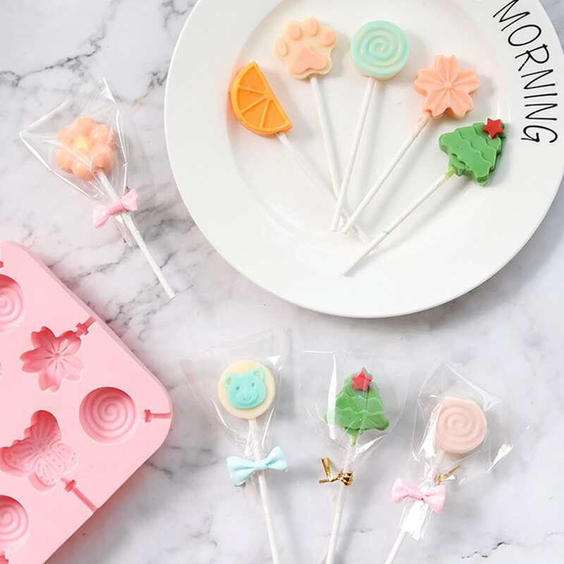 

100pcs Lollipop Paper Stick, White