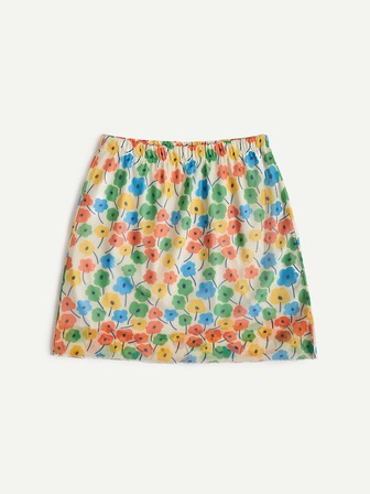 Rock mit Blume Grafik