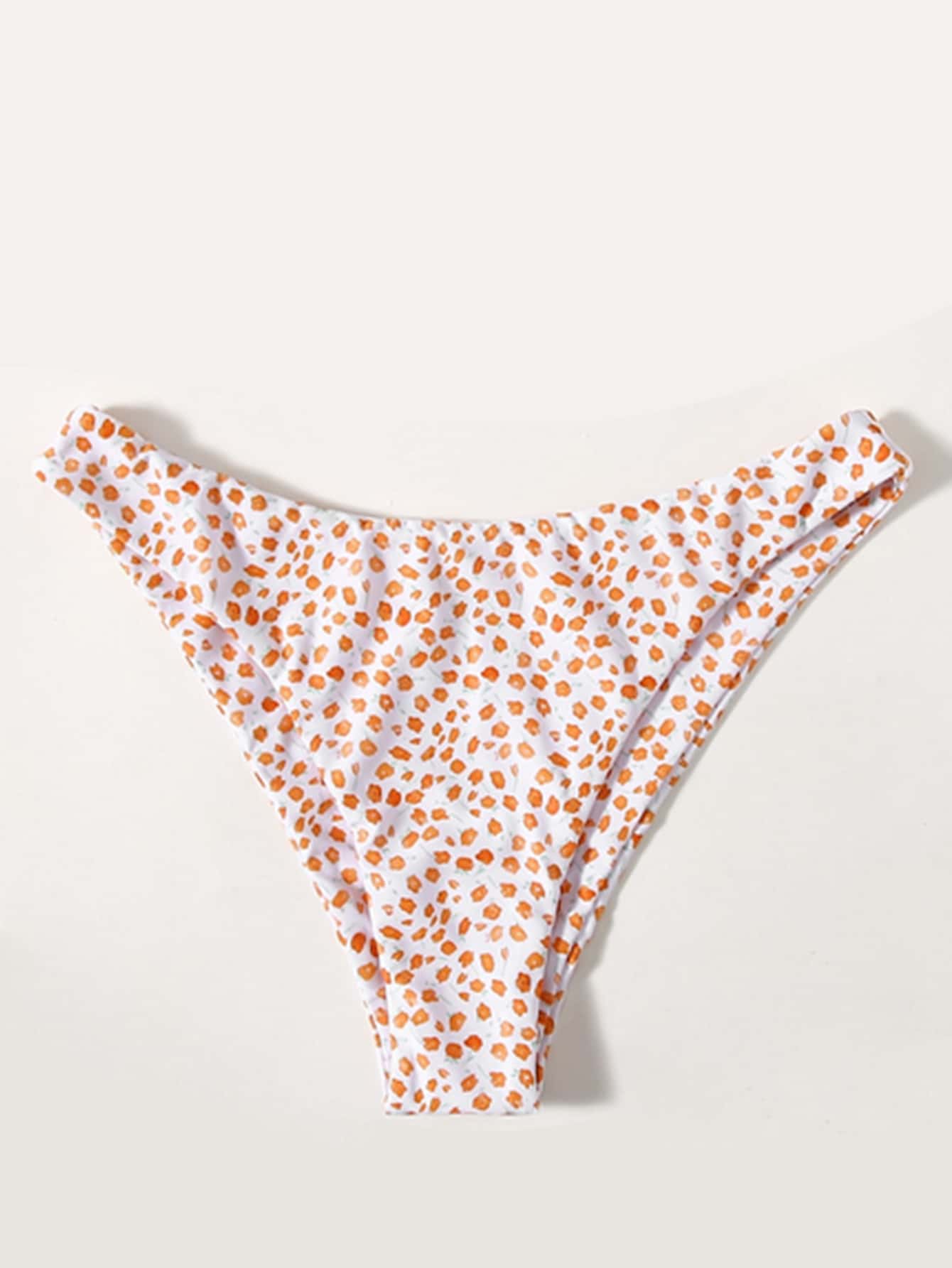 Floral Bikini Panty - Multicolor - View 1