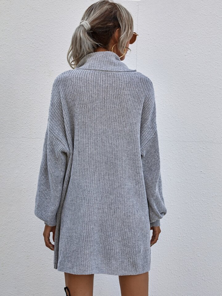 Oversized cowl 2024 neck sweater dress