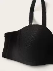 2 件装纯色钢圈文胸套装 - 彩色 - 查看 3