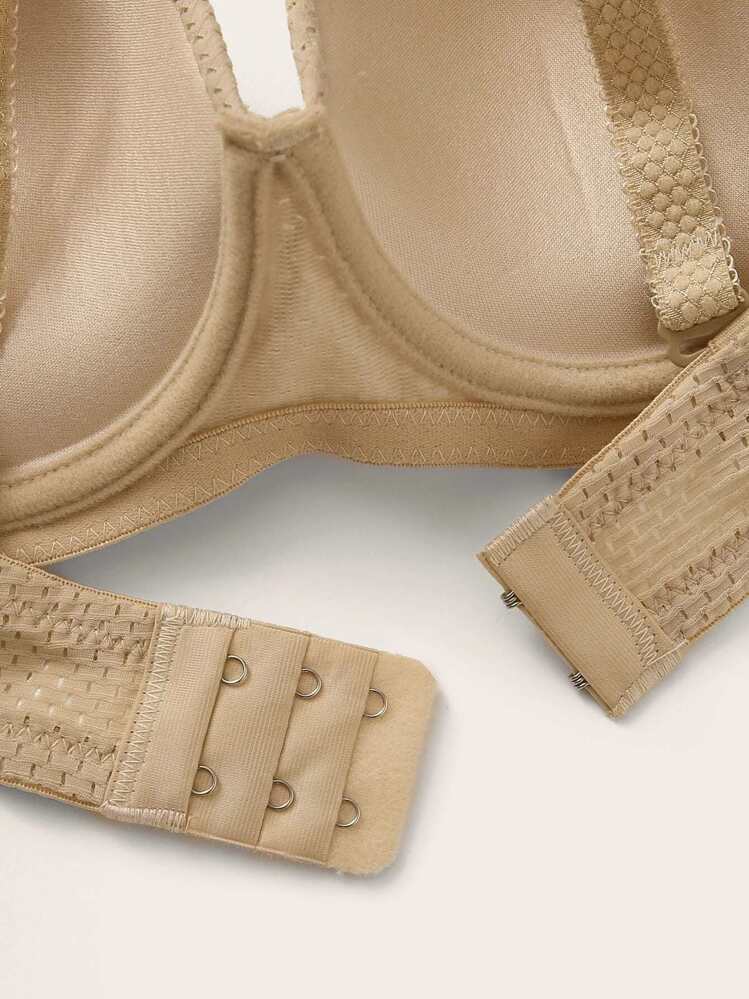 2 件装纯色钢圈文胸套装 - 彩色 - 查看 5