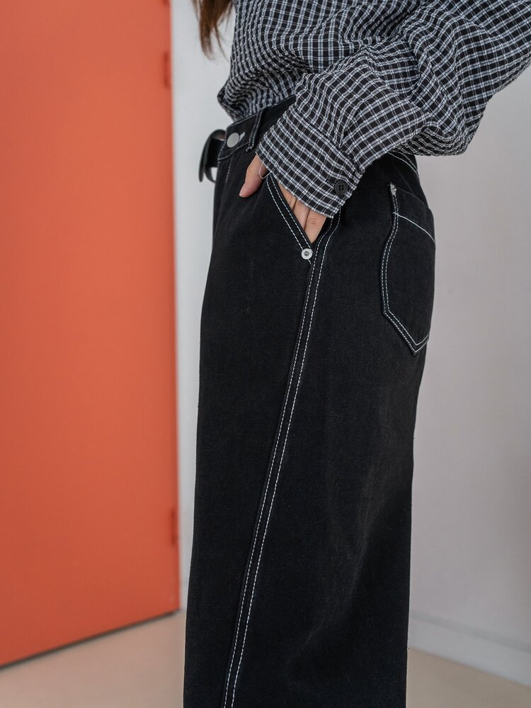 Quần jean - màu đen - Xem 4