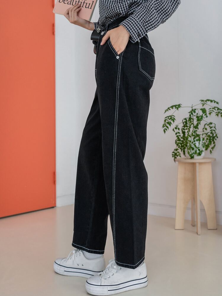 Quần jean - màu đen - Xem 5