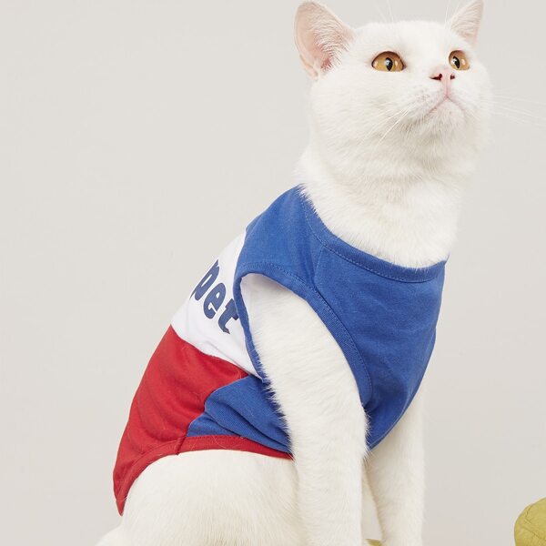 

Letter Graphic Pet Tank, Multicolor