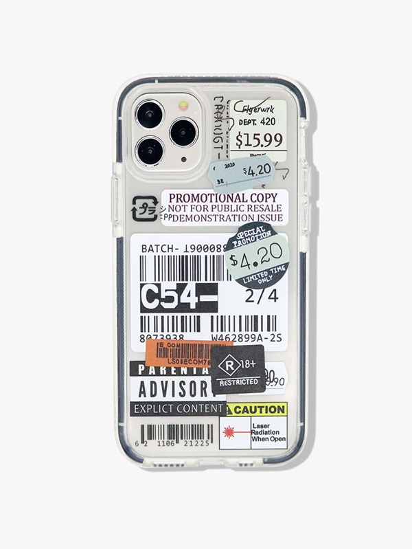 Husă Mix Label compatibilă cu iPhone