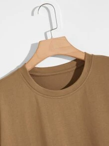 Manfinity Homme Homme 4 pièces T-shirt unicolore