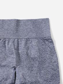 Easithlete 3pcs Seamless High Stretch Sports Shorts Stretchy ShortsWomen Sweat Short, Gym Short, Biker Short - Multicolor - View 4