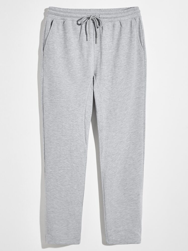 Manfinity NiteLyfe Men Joggers - Light Grey - View 1