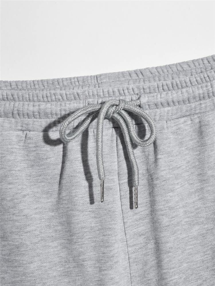 Manfinity NiteLyfe Men Joggers - Light Grey - View 4