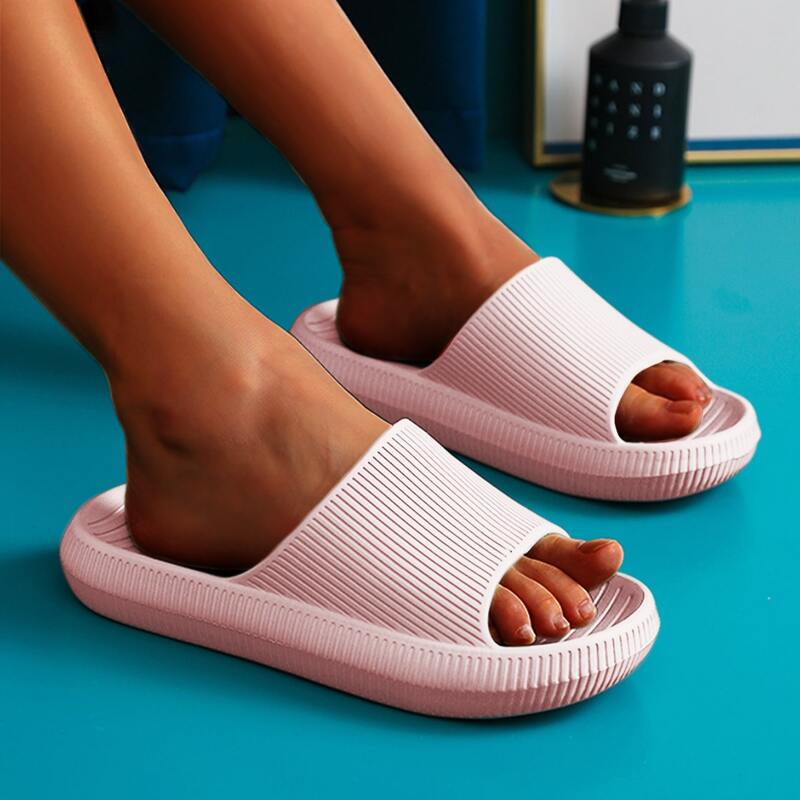 

Minimalist Textured Slides, Pink