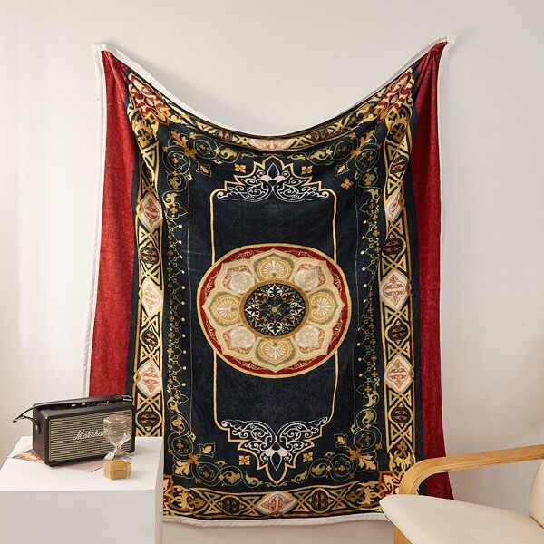 

Vintage Pattern Blanket, Multicolor