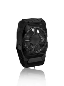 Portable Cooling Fan Compatible With Phone - Black - View 2