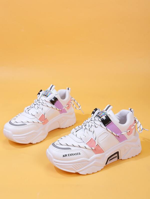 chunky trainers shein