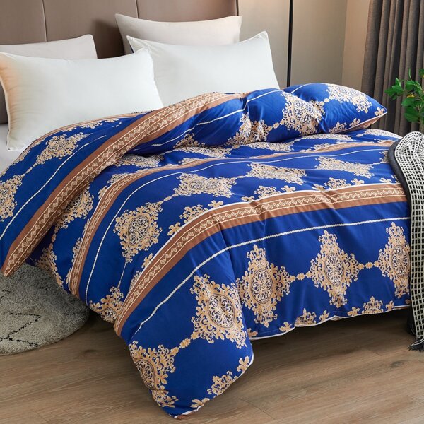 

Royal Pattern Duvet Cover Without Filler, Multicolor