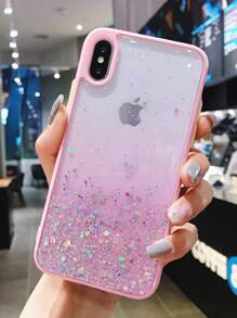 Funda para móvil de ombré brillante - Rosa Pálido - Ver 1