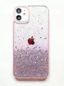 Funda para móvil de ombré brillante - Rosa Pálido - Ver 3