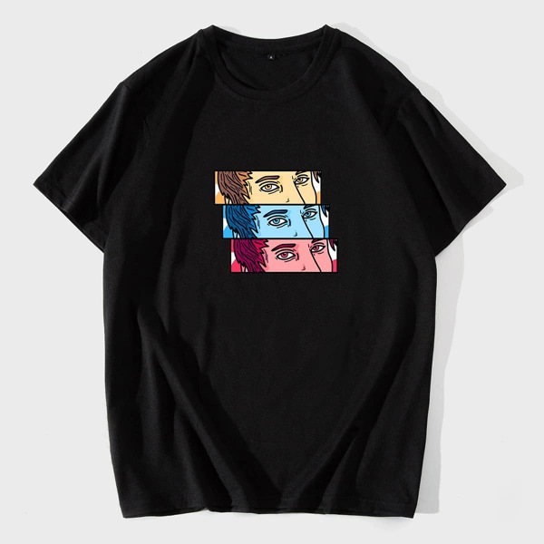

Men Figure Graphic Tee, Black