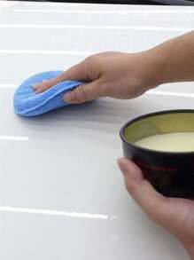 Miếng bọt biển tẩy lông ô tô - Màu xanh lam - Xem 3