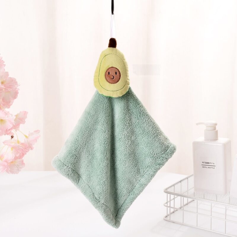 

1pc Avocado Hand Towel, Green