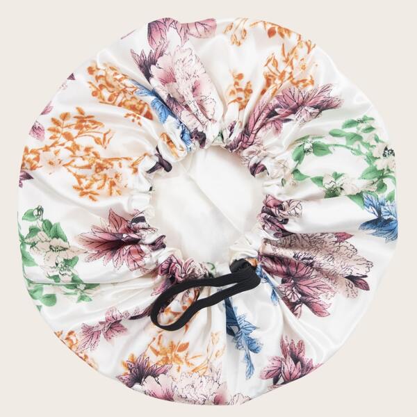 

Floral Print Hair Bonnet, Multicolor
