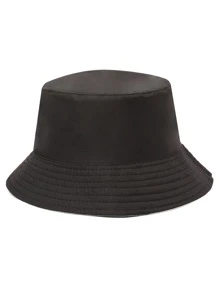 Mũ xô có thể đảo ngược trơn - màu đen - Xem 1