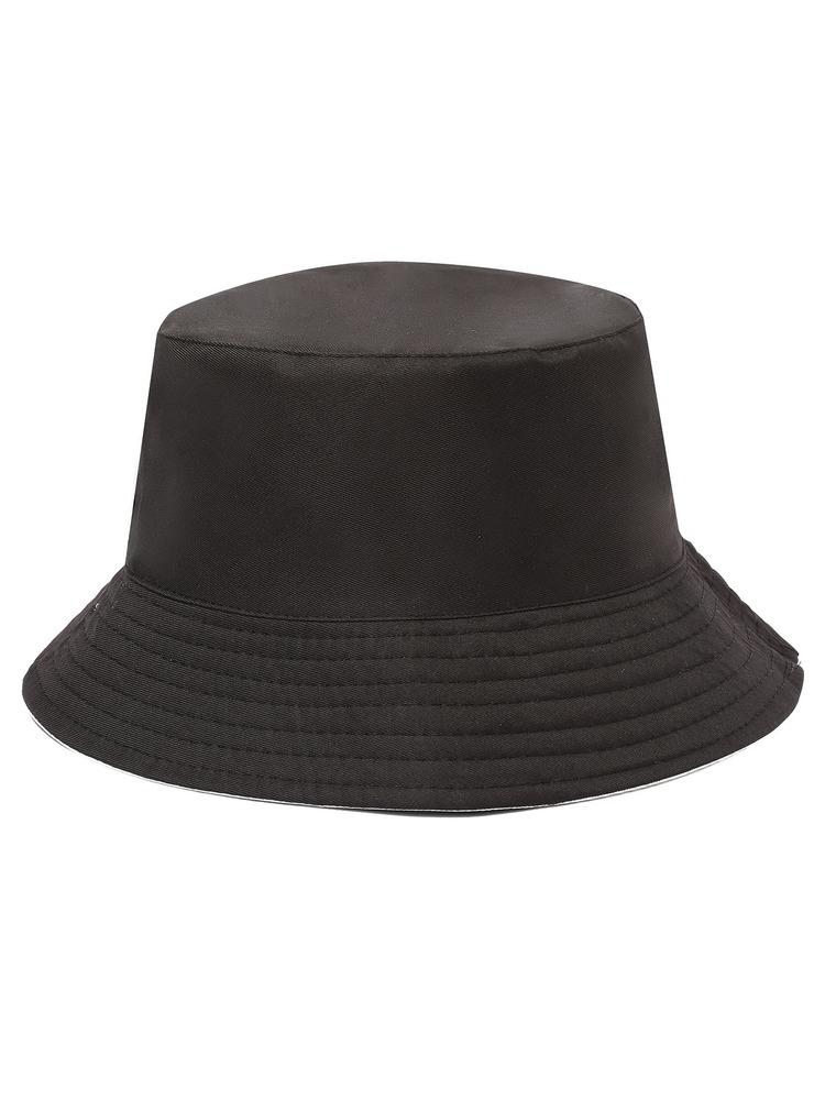 Mũ xô có thể đảo ngược trơn - màu đen - Xem 1