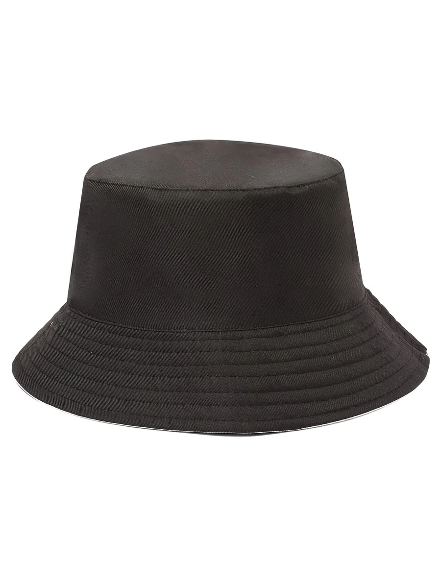 Mũ xô có thể đảo ngược trơn - màu đen - Xem 1