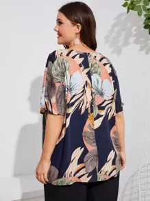 Mulvari Blusa con estampado floral - Multicolor - Ver 2