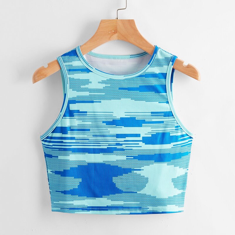 

Graphic Tank Top, Blue