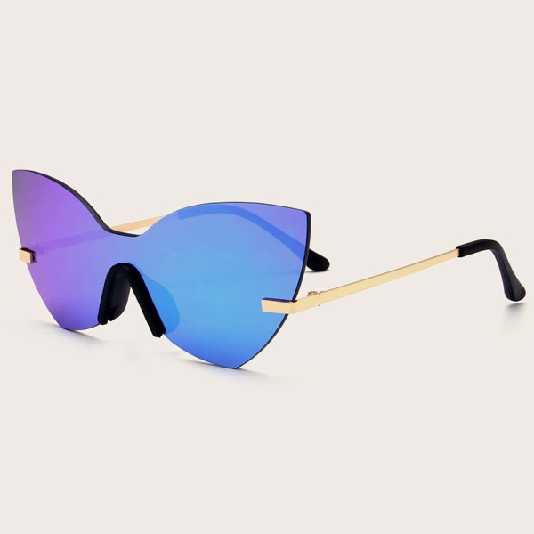 

Structured Rimless Sunglasses