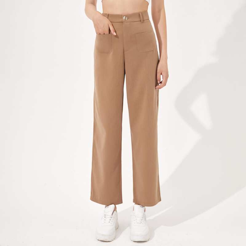 

Solid Pocket Pants, Camel