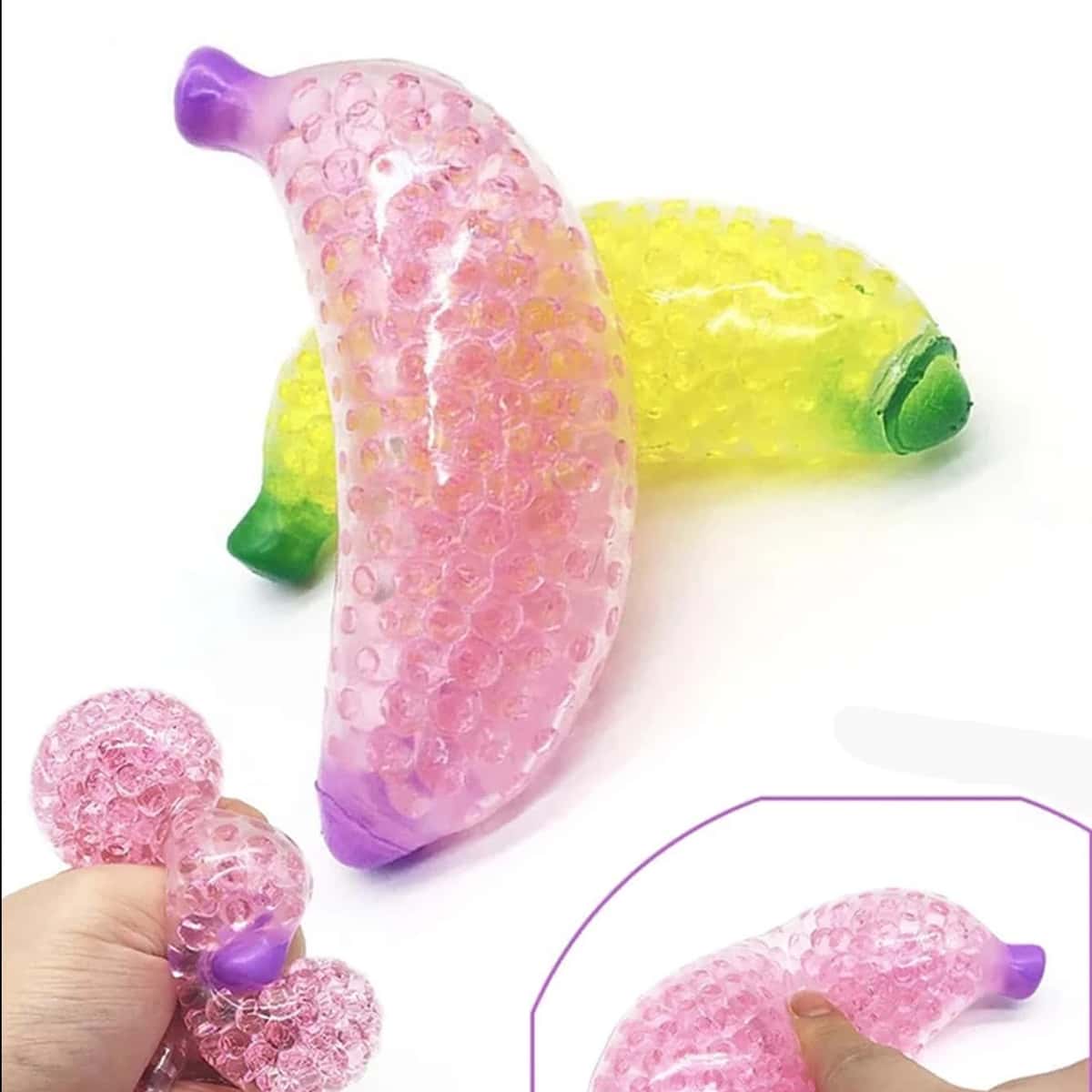 

1pc Banana Shaped Random Squeeze Toy, Multicolor